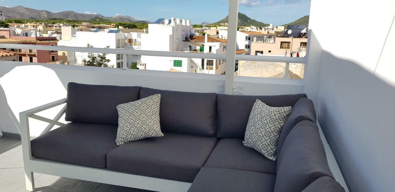 Sonne & Meerblick Aus 40 Grad Heissem Whirlpool Geniessen - Zentral Am Hafen Und Dennoch Ruhig Cala Ratjada  Ngoại thất bức ảnh